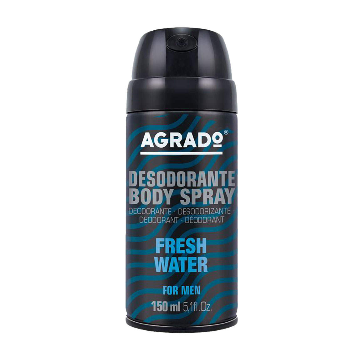 Дезодорант-спрей Agrado Fresh Water Deodorant Body Spray чоловічий, 150 мл